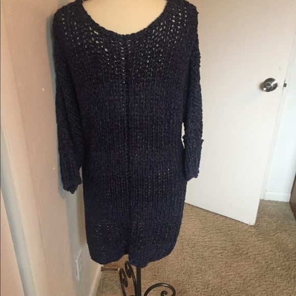 Free People oversized crochet weather Small - Picture 5 of 8